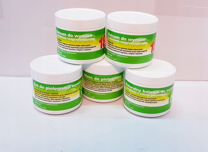 Balsam do wymion z wyciągiem z nagietka ”19” , 500 ml