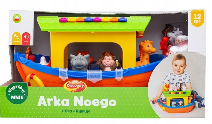 Dumel Arka Noego Interaktywna mówi PL Zwierzątka