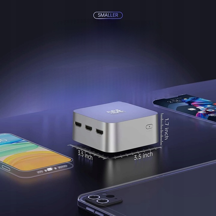 Mini Komputer INTEL Alder Lake N95 - DDR5 16GB - 512GB M.2 - Windows 11 PRO