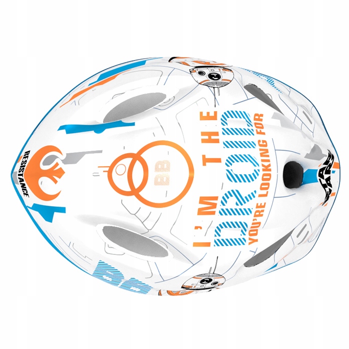 KASK DZIECIĘCY DLA DZIECI STAR WARS DROID BB8 9033