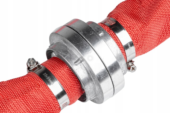 WĄŻ STRAŻACKI 2"20m do pompy wody szamba SOLIDNY WYTRZYMAŁY 2 szybkozłącza