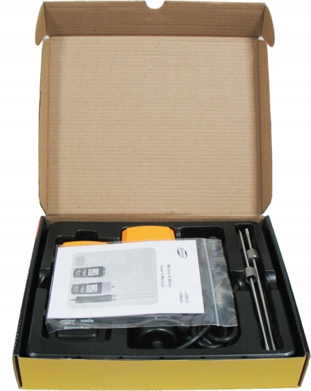 WILGOTNOŚCIOMIERZ PRECYZYJNY I SZYBKI MIERNIK WILGOTNOŚCI DREWNA+SONDA LCD