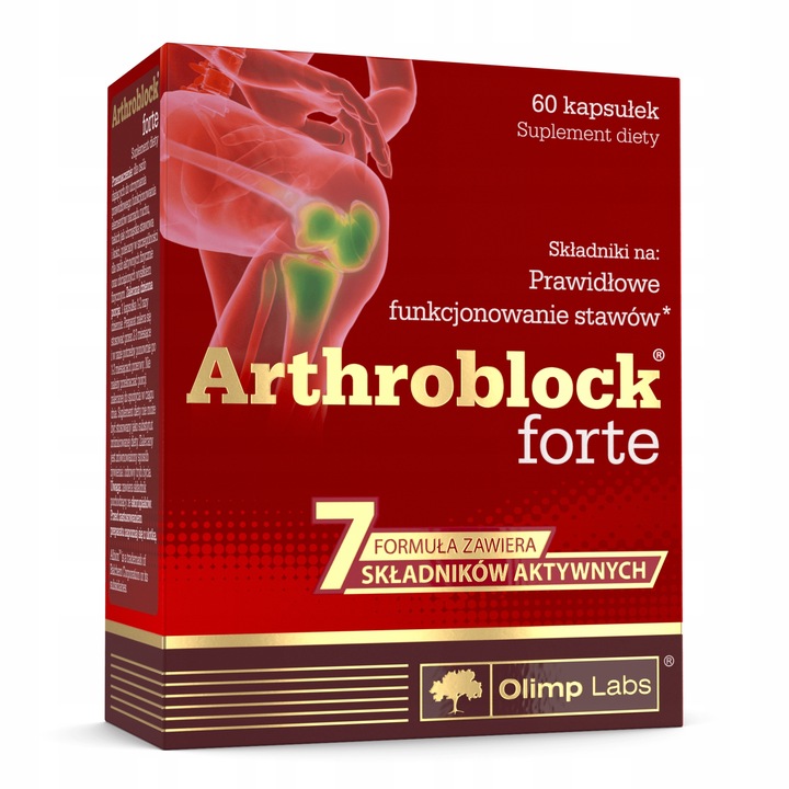 OLIMP ARTHROBLOCK FORTE 60kap SIARCZAN GLUKOZAMINY