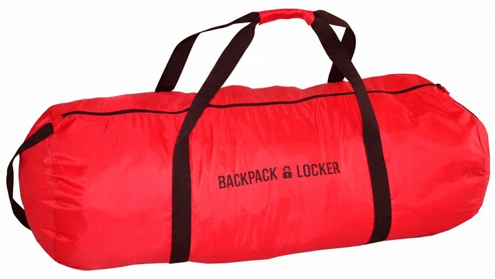 Pokrowiec na plecak do samolotu - 55-75l - Backpack Locker - czerwony