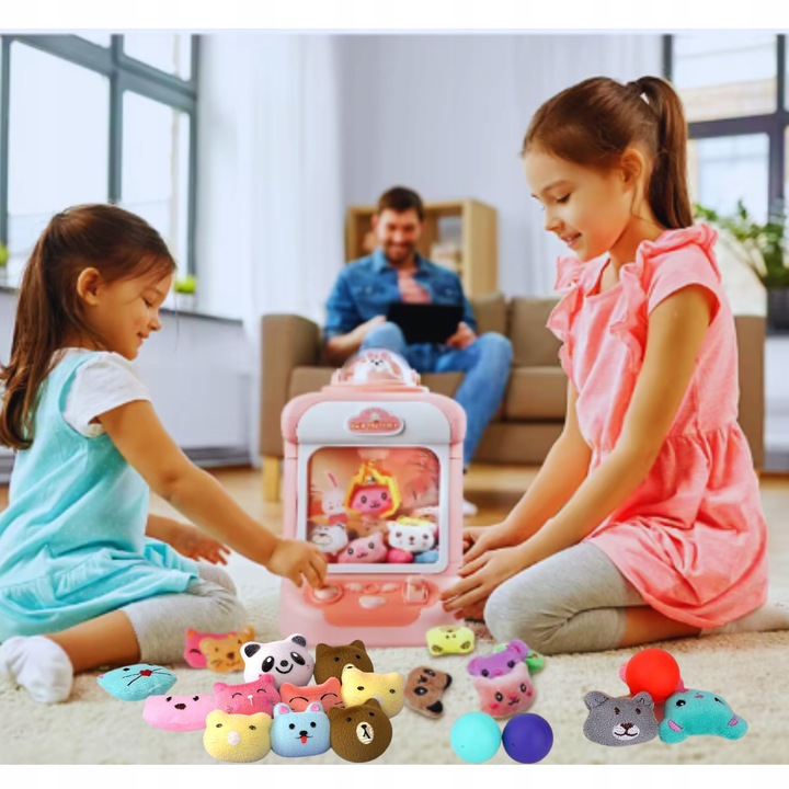 AUTOMAT MASZYNA GRA ZRĘCZNOŚCIOWA INTERAKTYWNA DLA DZIECI ZABAWKA PREZENT