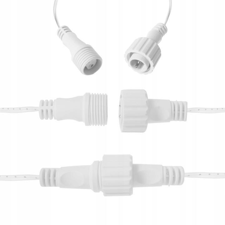 SOPLE 500 LED LAMPKI ZEWNĘTRZNE KURTYNA ŚWIETLNA IP44 BIAŁE FLASH TIMER