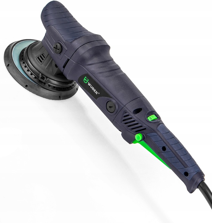 POLERKA SAMOCHODOWA 1500W MIMOŚRODOWA Z REGULACJĄ OSCYLACYJNA + GĄBKI +PADY