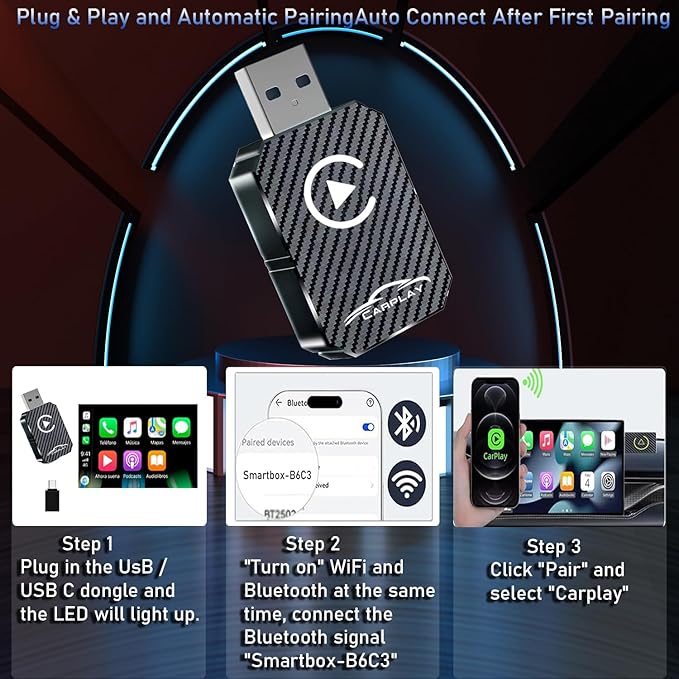 Bezprzewodowy adapter CarPlay