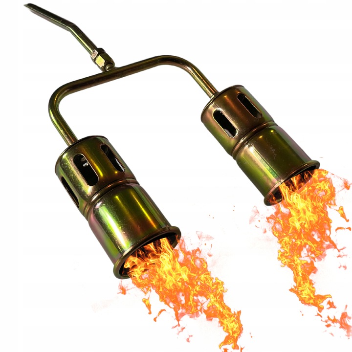 PALNIK DEKARSKI Z PODWÓJNĄ DYSZĄ 2X60/850 MM.