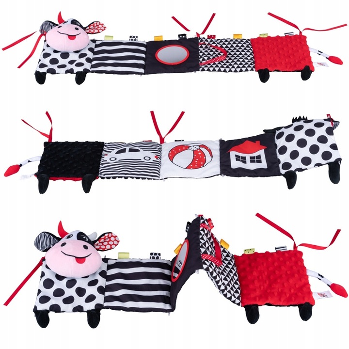 SENSORYCZNA KSIĄŻECZKA HARMONIJKA KRÓWKA 81044 BALIBAZOO