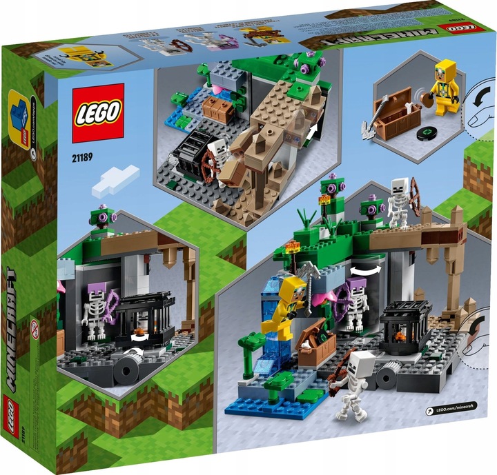 LEGO Minecraft 21189 Loch szkieletów
