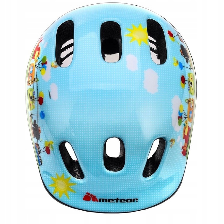 KASK ROWEROWY DZIECIĘCY LEKKI 48-52 cm METEOR