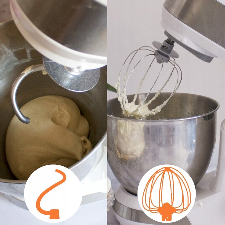 ROBOT KUCHENNY MIKSER PLANETARNY BLAUPUNKT Z MISĄ 5 L 1800W HAK MIESZADŁO