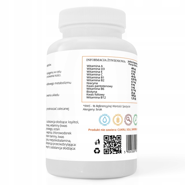 Multiwitamina JUNIOR dla dzieci DO SSANIA 2x120