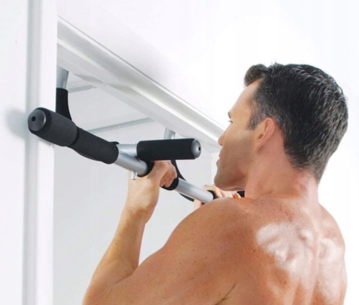 DRĄŻEK DO ĆWICZEŃ PODCIĄGANIA POMPEK NA FUTRYNE