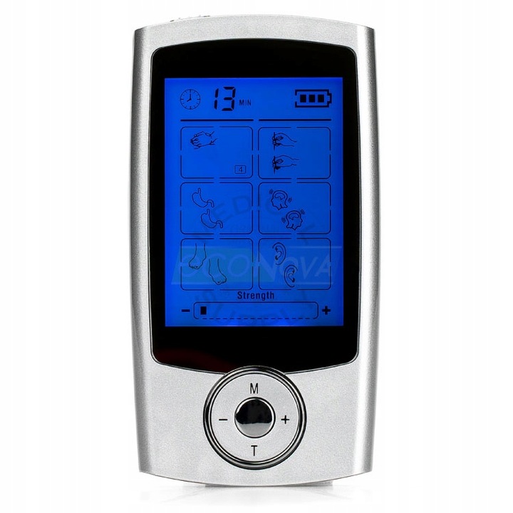 MINI Masażer TENS EMS Elektrostymulator ECO30