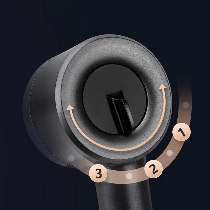 SŁUCHAWKA GŁOWICA PRYSZNICOWA OSZCZĘDNA Z FILTREM Z FUNKCJĄ MASAŻU 4 TRYBY