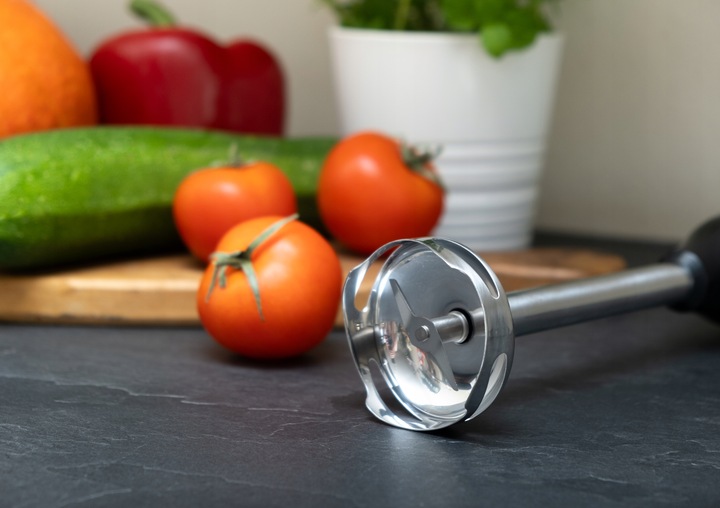 Blender ręczny Stalowe ostrza 800W Tryb PULSACYJNY Ideal IK1001 czarny