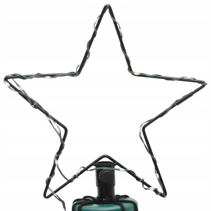 Choinka z kołkiem gruntowym, 310 niebieskich LED, 300 cm