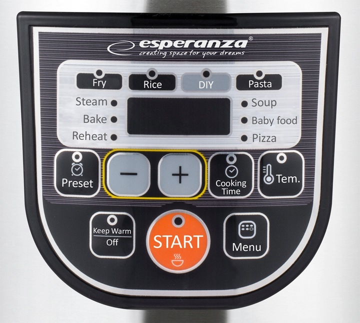 ELEKTRYCZNY GARNEK MULTICOOKER SZYBKOWAR PAROWAR