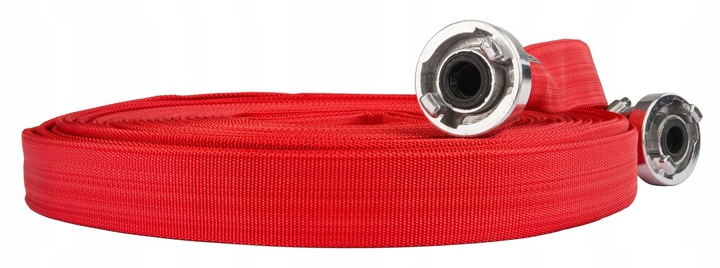 WĄŻ STRAŻACKI PARCIANY DO WODY SZAMBA SZYBKOZŁĄCZKA 1" 30 M 8 BAR