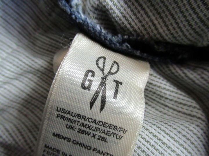 GOODTHREADS __ SKINNY SPODNIE CHINOS ____ 28/28 __ NOWE