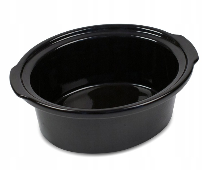 Wolnowar Slow Cooker Garnek ceramiczny 6,5L Yoer 320W INOX LCD +Programator