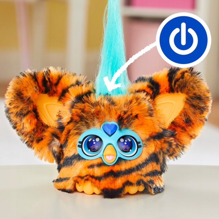 Furby Furblets Interaktywna maskotka Ty-Bee Tygrysek Hasbro G1700