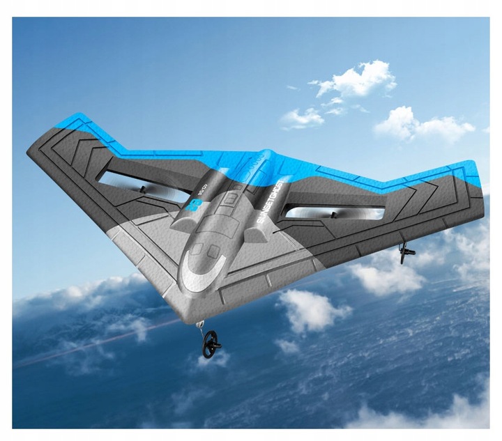 ZDALNIE STEROWANY SAMOLOT ŚWIATŁA LED MYŚLIWIEC NA PILOT 2,4 GHz + AKU