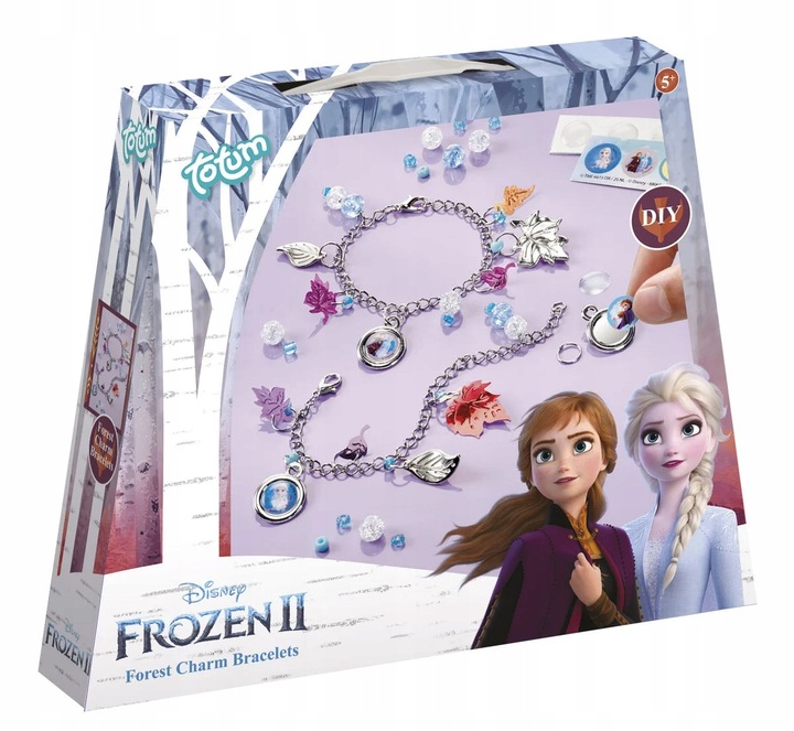 FROZEN 2 KRAINA LODU Zestaw do robienia bransoletek FOREST CHARMS 871T0654