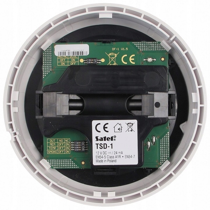Czujnik dymu i ciepła Satel TSD-1 biała
