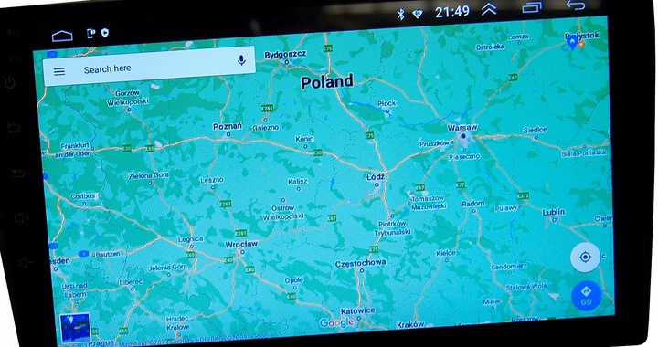 Radio dotykowe 9cali samochodowe 2/32gb USB GPS WiFi Bluetooth Android Auto