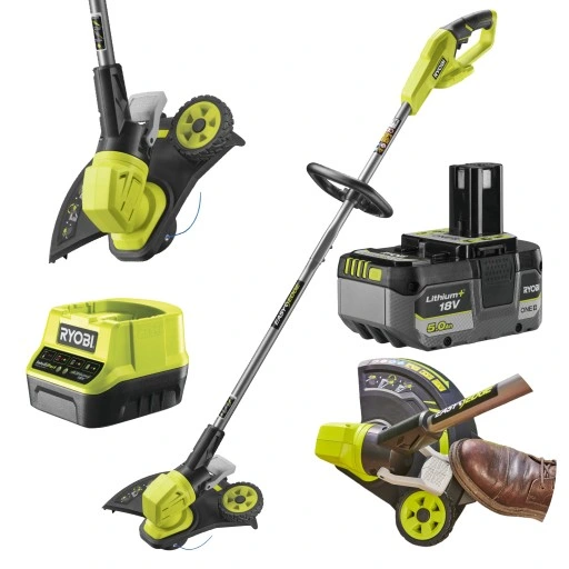 RYOBI PODKASZARKA KOSA AKUMULATOROWA 33cm 18V KRAWĘDZIARKA RY18LT33A +5Ah