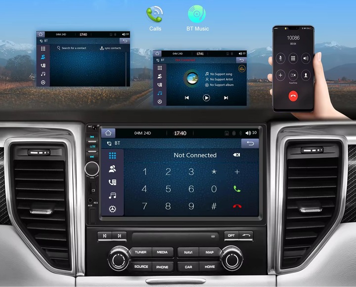 RADIO GPS VW PASSAT B5 1996-2004 USB CARPLAY ANDROID AUTO KAMERA