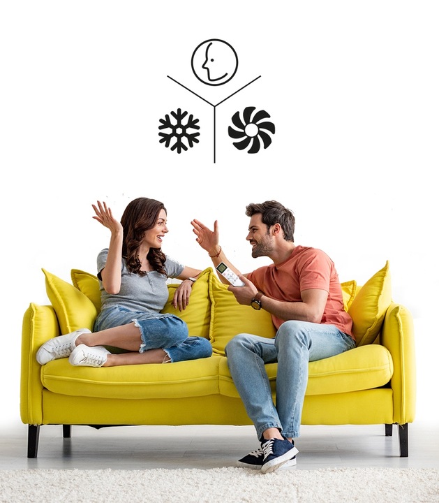 Klimatyzator przenośny ELIO 3,5kW osuszacz 40l WiFi + uszczelka ClimaLock