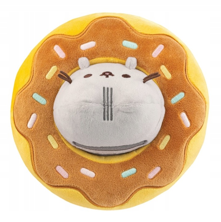 PUSHEEN in a CHOCOLATE DONUT maskotka 21X13cm SWEET