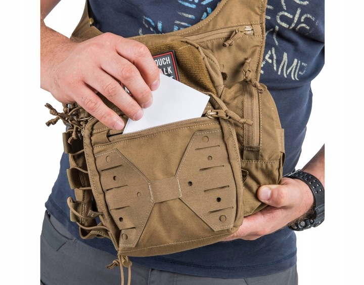 Torba na ramię turystyczna taktyczna Helikon EDC Side Bag Adaptive Green