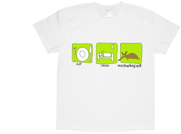 MĘSKA KOSZULKA MRÓWKA MRÓWKOJAD WZORY m3b