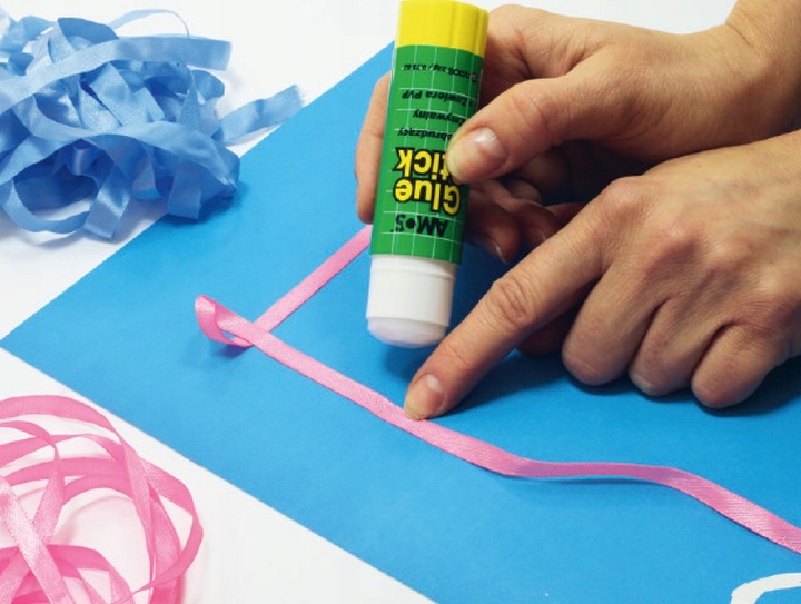 Klej w sztyfcie AMOS 8g PVP do papieru do tektury