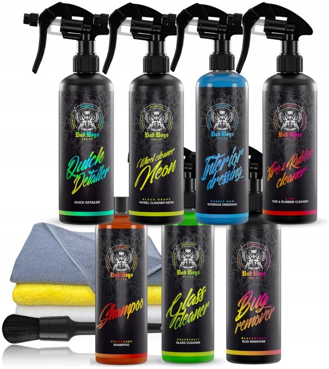 RR CUSTOMS RRC BAD BOYS ZESTAW KOSMETYKÓW DO AUTA #66