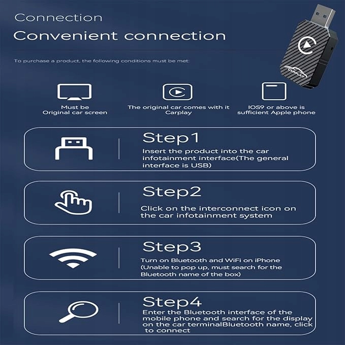 Bezprzewodowy adapter CarPlay