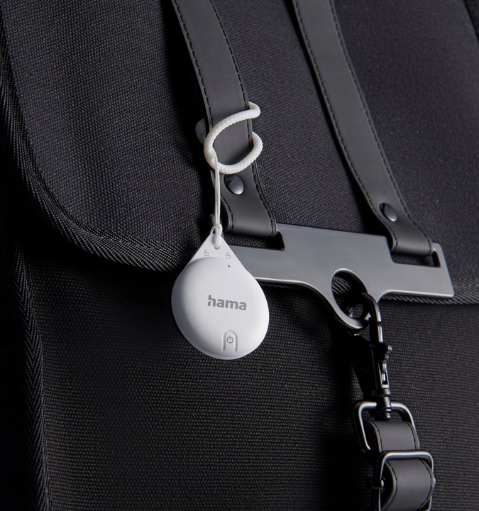 Lokalizator GPS Hama Air-Tag Apple find me Bluetooth biały