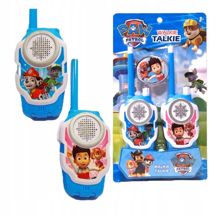 PSI PATROL WALKIE TALKIE KRÓTKOFALÓWKA ŁOKI TOKI ZABAWKA DLA DZIECI