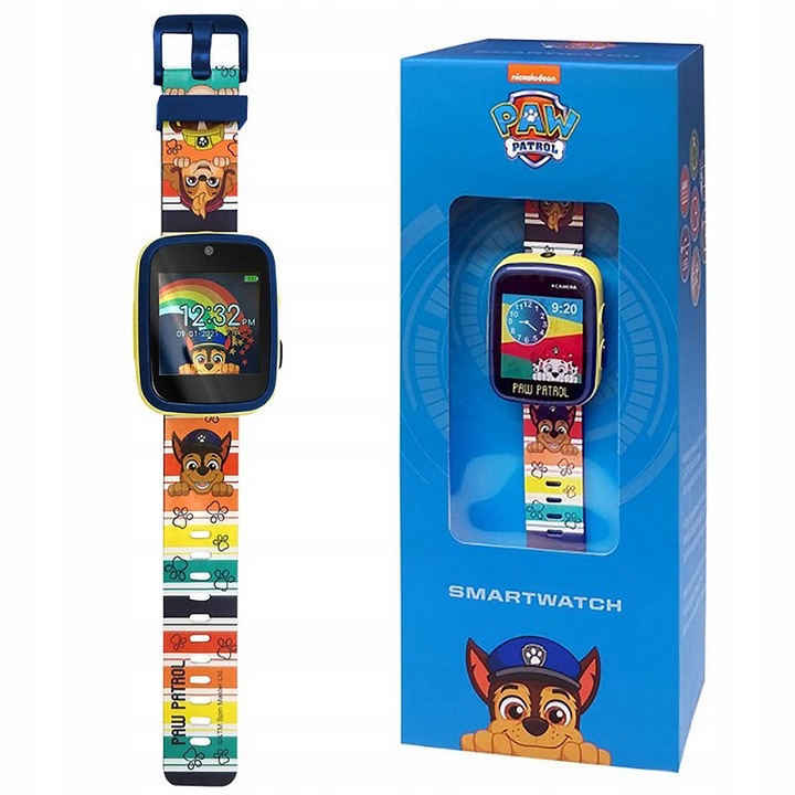Psi Patrol Wielofunkcyjny zegarek dla dzieci, smartwatch interaktywny
