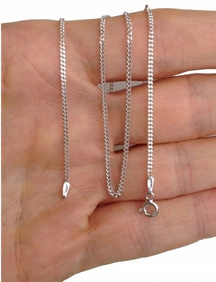 Łańcuszek srebrny pancerka KOMUNIA / KOMUNIJNY (na PREZENT)