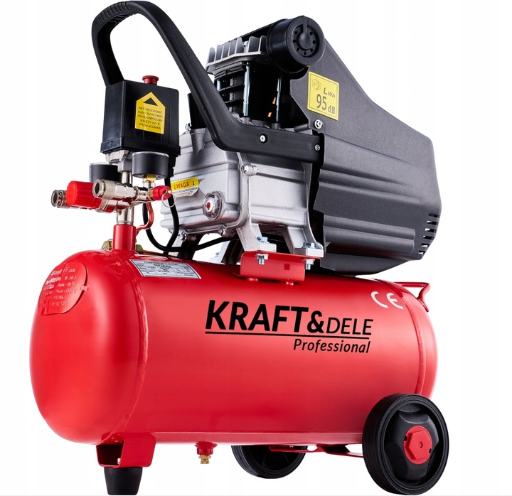Kompresor olejowy Kraft&Dele KD400 24 l 8 bar