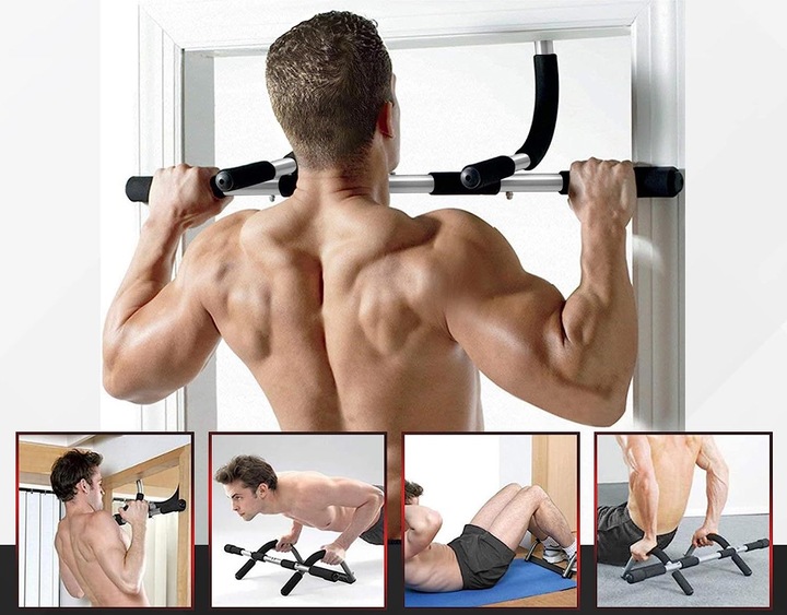 DRĄŻEK DO ĆWICZEŃ PODCIĄGANIA POMPEK NA FUTRYNE