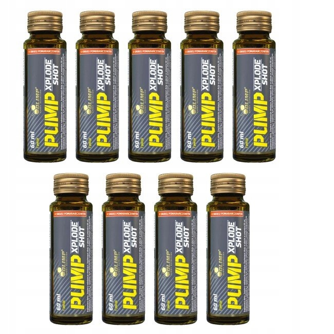Przedtreningówka OLIMP Pump Xplode Shot Pomarańczowy (540 ml)