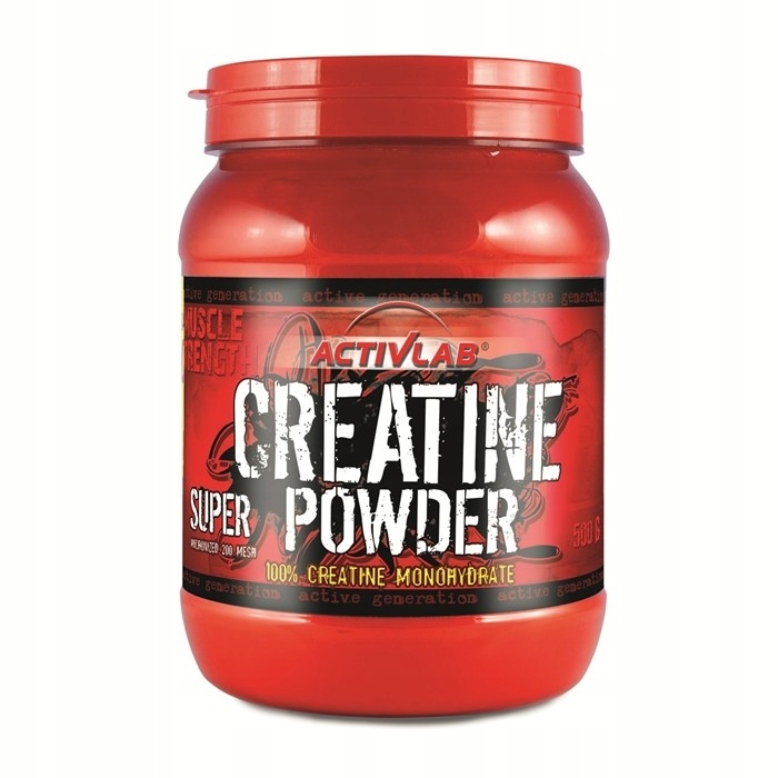 ActivLab Creatine Powder Super 500g POMARAŃCZA KREATYNA MONO