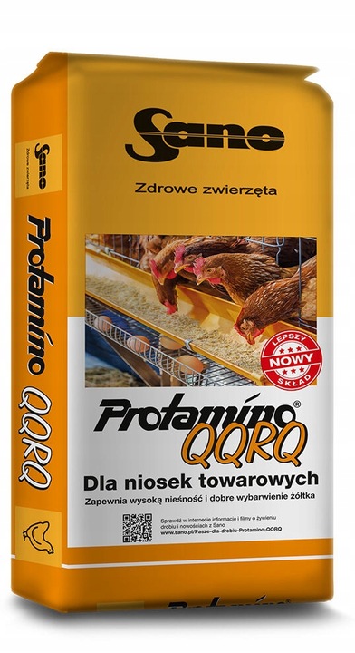 SANO QQRQ Pasza Koncentrat dla kur niosek 25kg